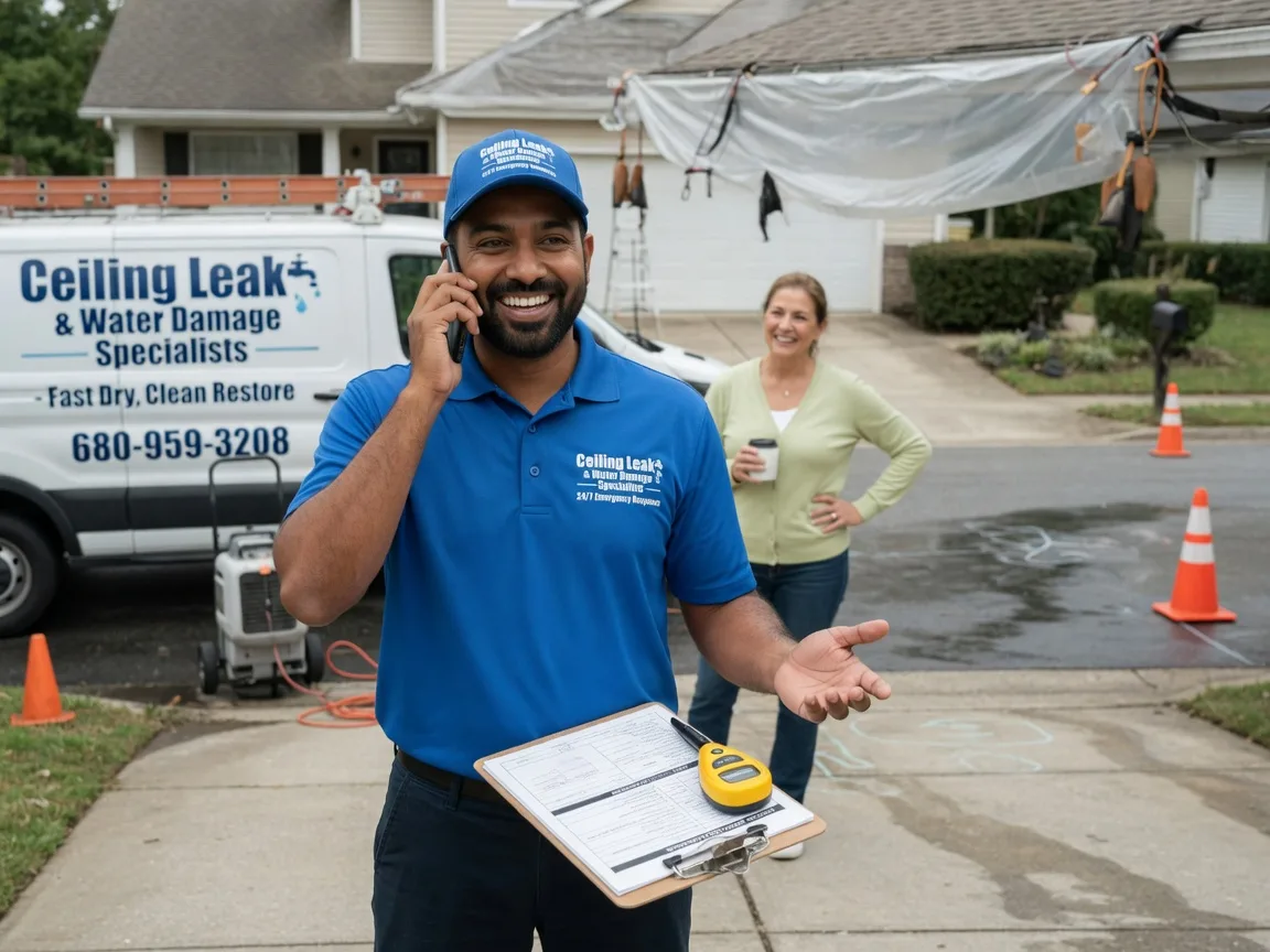 Ceiling Leak Cleanup Smithburg, WV FAQs